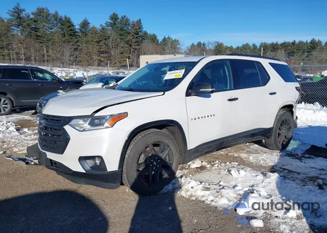 2018 Chevrolet Traverse Premier z USA, uszkodzony, nr VIN 1GNEVJKW0JJ259623